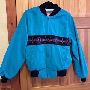 Aztec style south western zip up jacket
